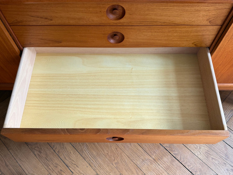 Großes Sideboard in Teak von H.W.Klein für Bramin Møbler, Dänemark, 1960er
