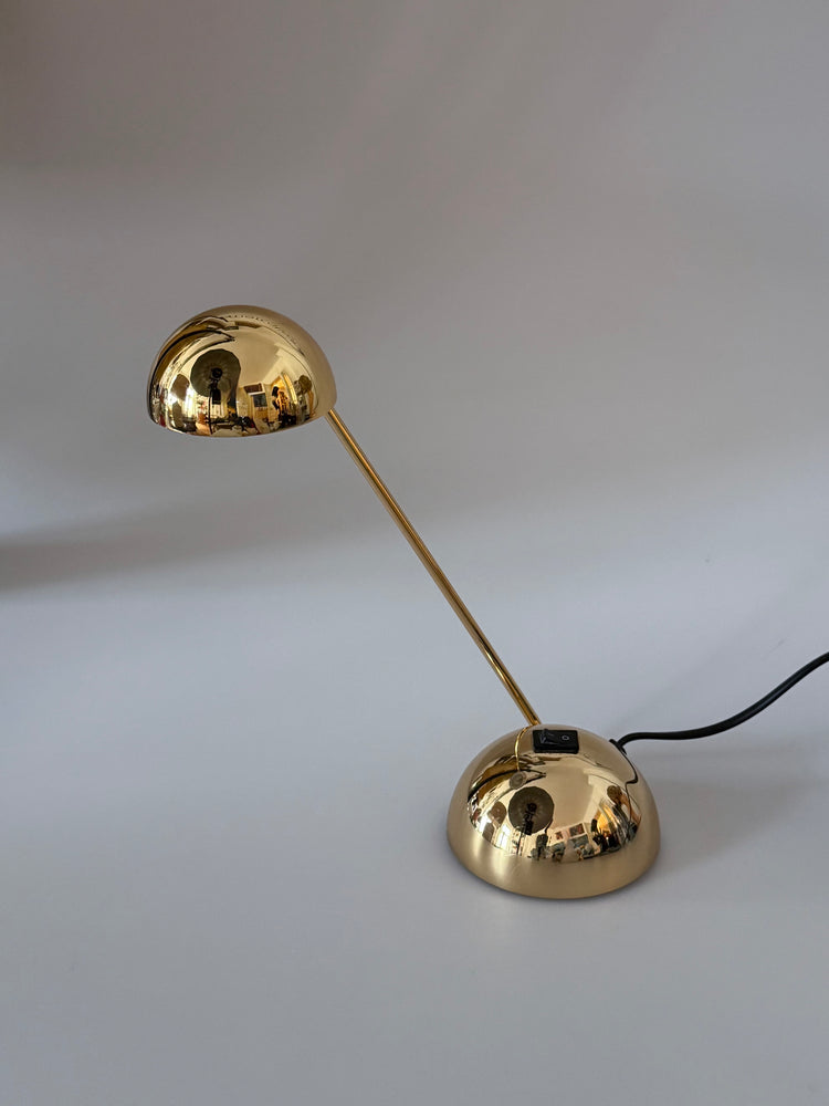 Sfera Lampe Alvaline Bologna Gold Italy 1980er