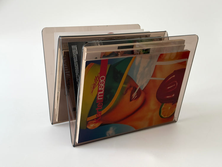 Acryl-/ Plexiglas Zeitungsständer Magazinständer Design 70er