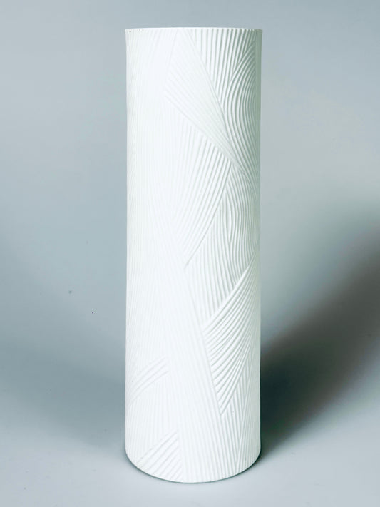 Vase Werner Schreib für Rosenthal Kunst Porzellan Biskuit 31 cm Höhe 1960er