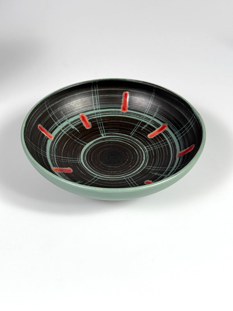 Keramik Schale bowl westgerman studio pottery Ø18 cm 1960er