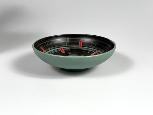 Keramik Schale bowl westgerman studio pottery Ø18 cm 1960er